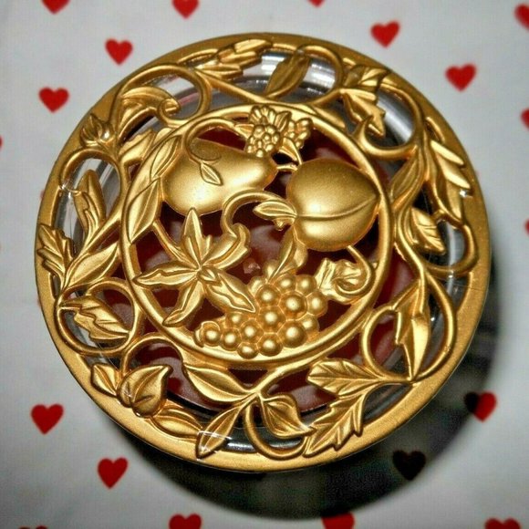 Vintage Body Fantasies MOM'S APPLE PIE Fantasy Jar Candle Decorative Lid 9 oz. - Picture 2 of 4